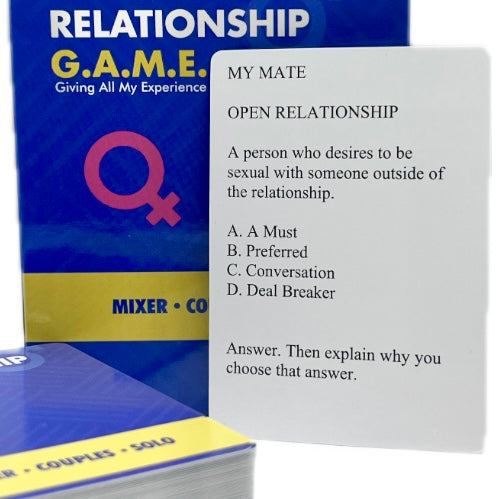 Relationship G.A.M.E.